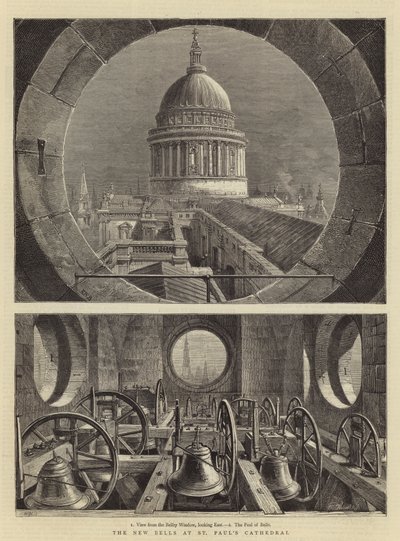 セントポール大聖堂の新しい鐘 作： Henry William Brewer
